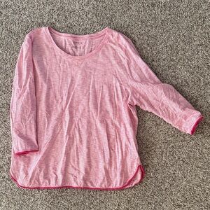 Talbots Pink Long Sleeve Tee